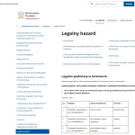Oficjalna tabela Ministerstwa Finansów z Totalizatorem Sportowym i domeną totalcasino.pl